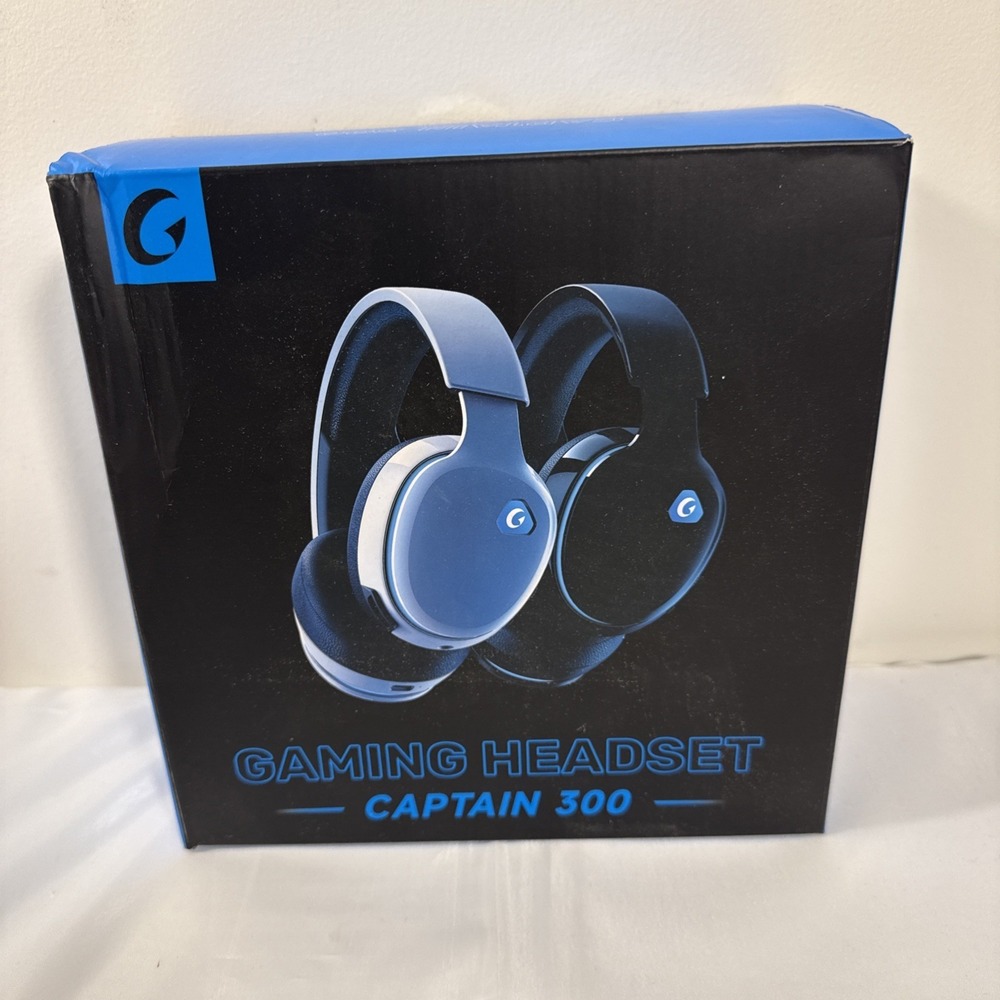 Captain 300 Wireless Over-Ear Bluetooth Gaming Headset White